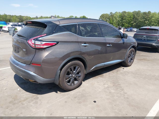 Продажа на аукционе авто 2018 Nissan Murano Sv, vin: 5N1AZ2MG0JN184336, номер лота: 44929588