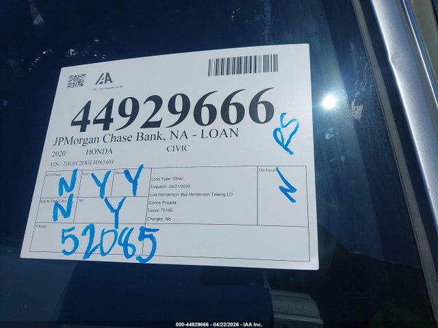 Honda Civic Sport 2020 2HGFC2F83LH565404 Image 17
