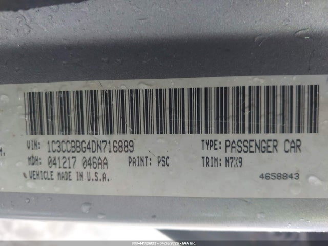 Продажа на аукционе авто 2013 Chrysler 200 Touring, vin: 1C3CCBBG4DN716889, номер лота: 44929823