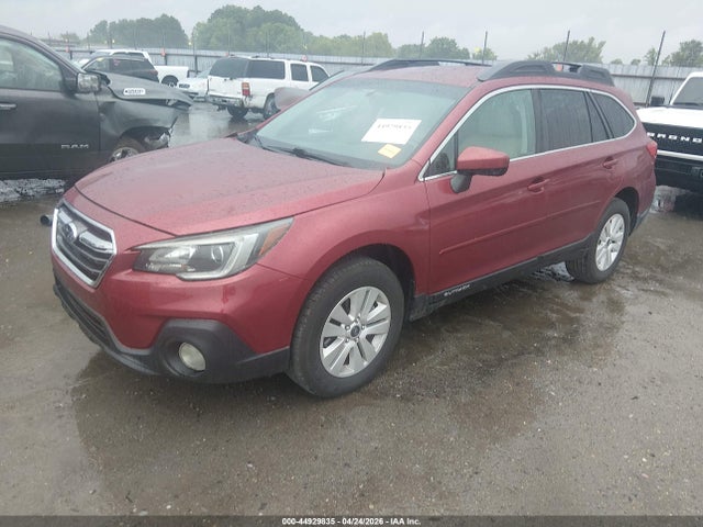 44929835 :رقم المزاد ، 4S4BSACC5J3356423 vin ، 2018 Subaru Outback 2.5i Premium مزاد بيع