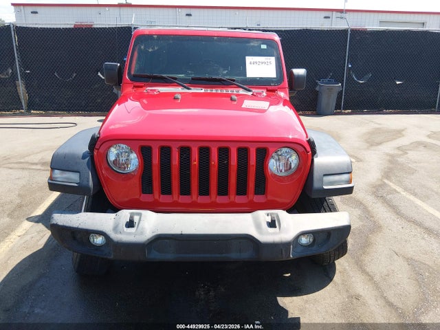 Aukcja sprzedaży 2018 Jeep Wrangler Unlimited Sport S 4x4, vin: 1C4HJXDG0JW116376, numer aukcji: 44929925