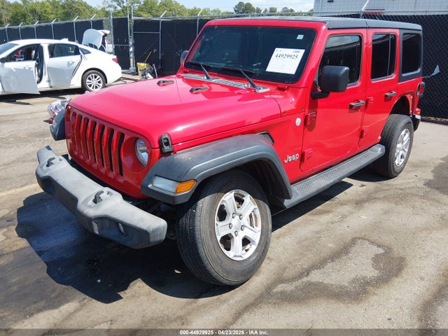 Aukcja sprzedaży 2018 Jeep Wrangler Unlimited Sport S 4x4, vin: 1C4HJXDG0JW116376, numer aukcji: 44929925