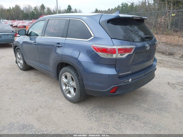 Продажа на аукционе авто 2016 Toyota Highlander Limited V6, vin: 5TDDKRFH6GS344680, номер лота: 44929967