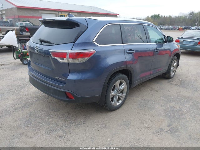 Продажа на аукционе авто 2016 Toyota Highlander Limited V6, vin: 5TDDKRFH6GS344680, номер лота: 44929967