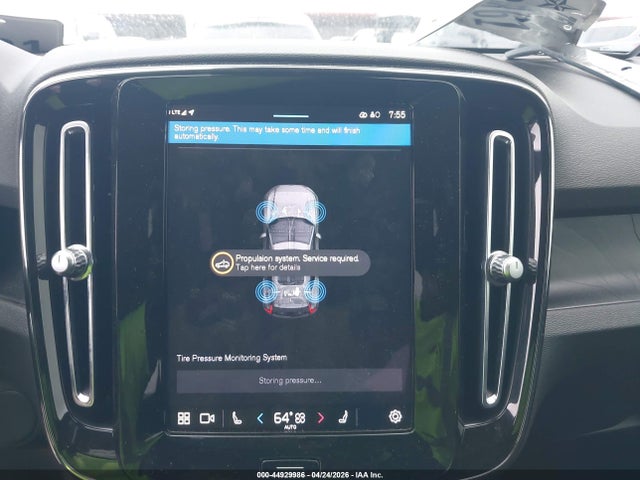 YV4ED3UL2P2956043 Volvo Xc40 Recharge Pure Electric Twin Plus