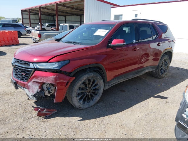 44929990 :رقم المزاد ، 1GNEVJKW7PJ200061 vin ، 2023 Chevrolet Traverse Awd Rs مزاد بيع