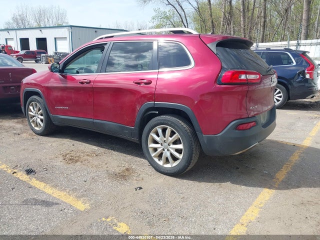 Продажа на аукционе авто 2017 Jeep Cherokee Limited 4x4, vin: 1C4PJMDB3HW563096, номер лота: 44930107