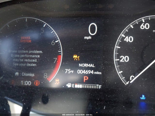 44930339 :رقم المزاد ، 3CZRZ2H75SM786253 vin ، 2025 Honda Hr-v Awd Ex-l مزاد بيع