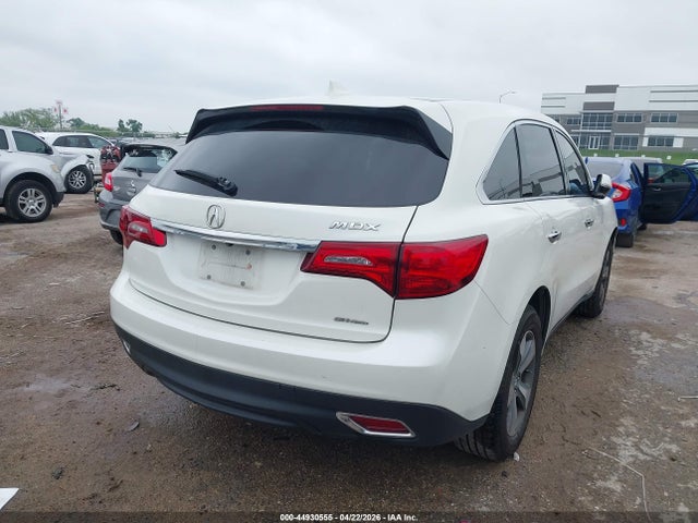 Продажа на аукционе авто 2016 Acura Mdx Acurawatch Plus Package, vin: 5FRYD4H23GB038238, номер лота: 44930555