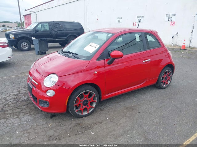2012 Fiat 500 Sport მანქანა იყიდება აუქციონზე, vin: 3C3CFFBR4CT381955, აუქციონის ნომერი: 44930564