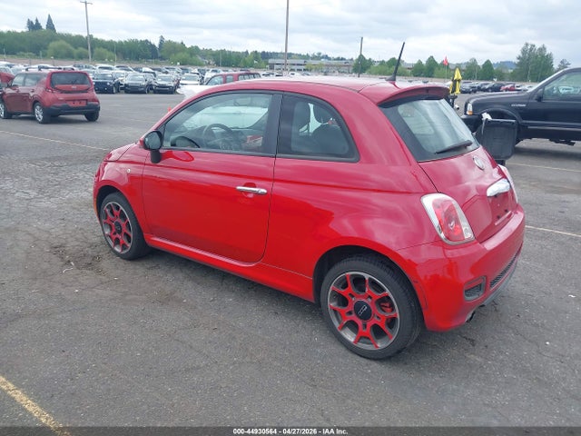 2012 Fiat 500 Sport მანქანა იყიდება აუქციონზე, vin: 3C3CFFBR4CT381955, აუქციონის ნომერი: 44930564