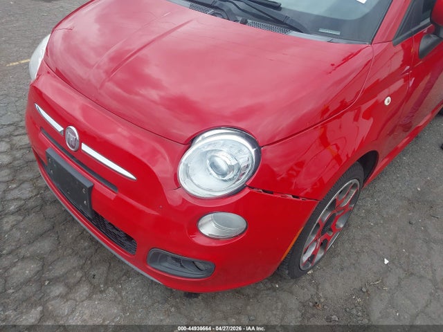 2012 Fiat 500 Sport მანქანა იყიდება აუქციონზე, vin: 3C3CFFBR4CT381955, აუქციონის ნომერი: 44930564