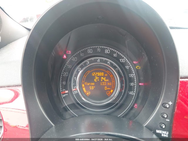 2012 Fiat 500 Sport მანქანა იყიდება აუქციონზე, vin: 3C3CFFBR4CT381955, აუქციონის ნომერი: 44930564
