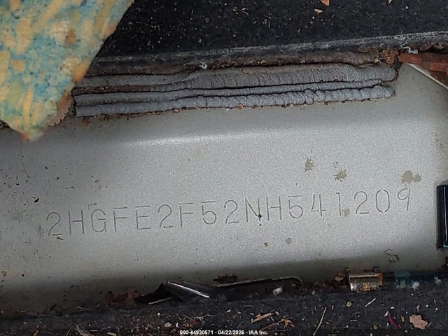 Продаж на аукціоні авто 2022 Honda Civic Sport, vin: 2HGFE2F52NH541209, номер лоту: 44930571