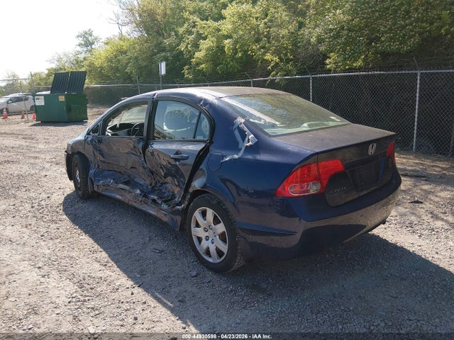 Aukcja sprzedaży 2008 Honda Civic Lx, vin: 1HGFA16508L116391, numer aukcji: 44930598