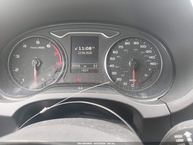 2015 Audi A3 2.0t Premium მანქანა იყიდება აუქციონზე, vin: WAUBFGFF4F1001177, აუქციონის ნომერი: 44930605