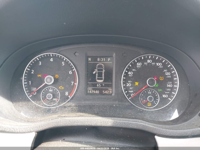 44930639 :رقم المزاد ، 1VWBH7A34CC052380 vin ، 2012 Volkswagen Passat 2.5l Se مزاد بيع
