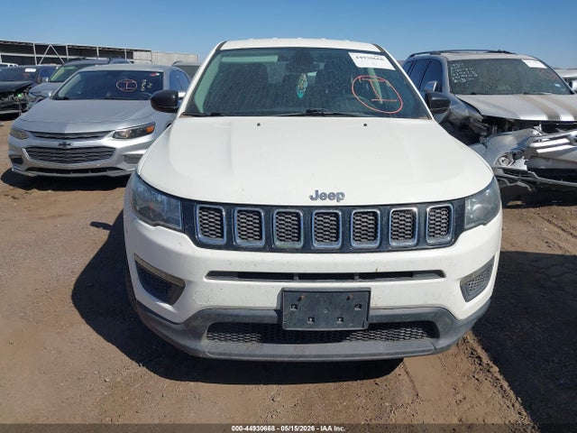 Aukcja sprzedaży 2018 Jeep Compass Sport Fwd, vin: 3C4NJCAB0JT263372, numer aukcji: 44930668