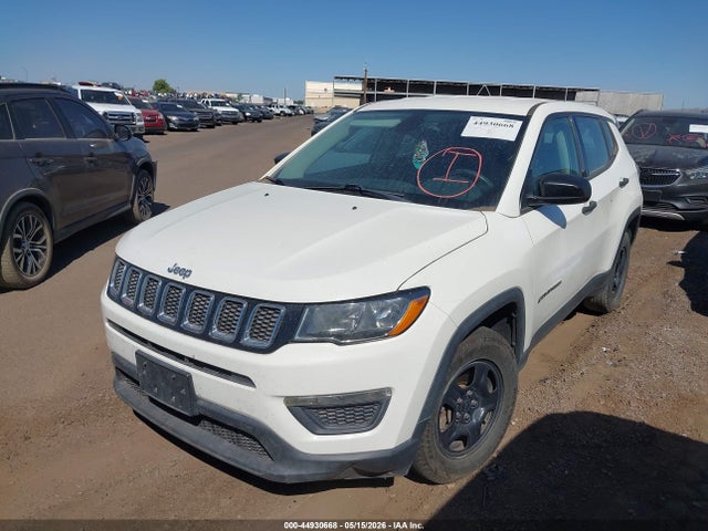 Aukcja sprzedaży 2018 Jeep Compass Sport Fwd, vin: 3C4NJCAB0JT263372, numer aukcji: 44930668