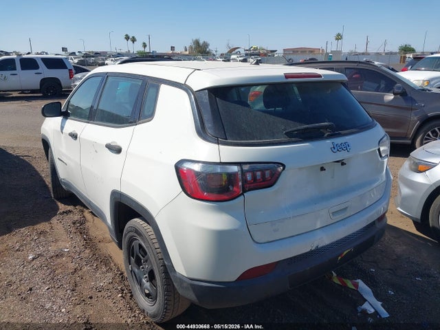 Aukcja sprzedaży 2018 Jeep Compass Sport Fwd, vin: 3C4NJCAB0JT263372, numer aukcji: 44930668