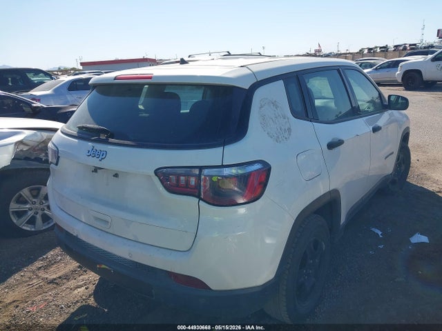 Aukcja sprzedaży 2018 Jeep Compass Sport Fwd, vin: 3C4NJCAB0JT263372, numer aukcji: 44930668