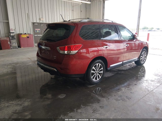 2014 Nissan Pathfinder Sl მანქანა იყიდება აუქციონზე, vin: 5N1AR2MM4EC729574, აუქციონის ნომერი: 44930671