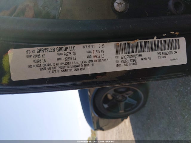 Aukcja sprzedaży 2010 Dodge Challenger Srt8, vin: 2B3CJ7DW1AH113990, numer aukcji: 44930683