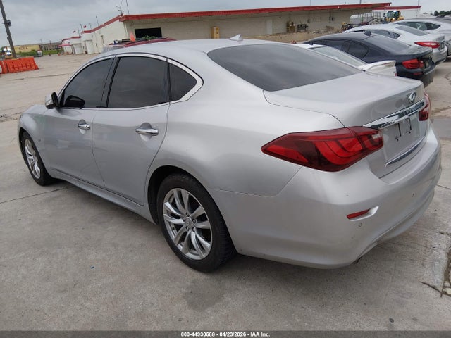 2017 Infiniti Q70 3.7 მანქანა იყიდება აუქციონზე, vin: JN1BY1AP8HM741359, აუქციონის ნომერი: 44930688