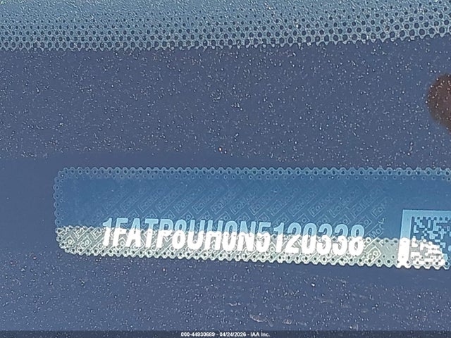 1FATP8UH0N5120338 Ford Mustang Ecoboost Premium