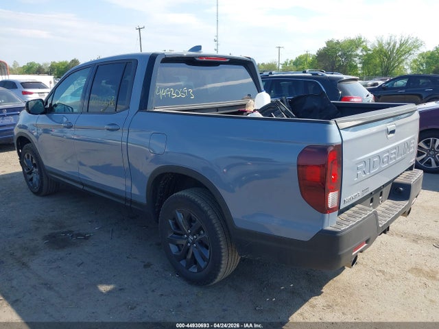 Продажа на аукционе авто 2025 Honda Ridgeline Sport, vin: 5FPYK3F14SB049177, номер лота: 44930693