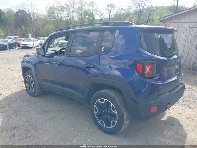2018 Jeep Renegade Trailhawk 4x4 მანქანა იყიდება აუქციონზე, vin: ZACCJBCB0JPH42171, აუქციონის ნომერი: 44930757