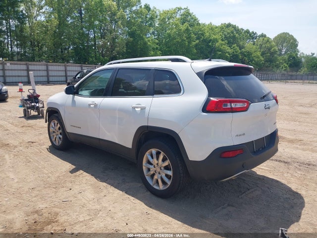 Продажа на аукционе авто 2017 Jeep Cherokee Limited 4x4, vin: 1C4PJMDB1HW528024, номер лота: 44930823
