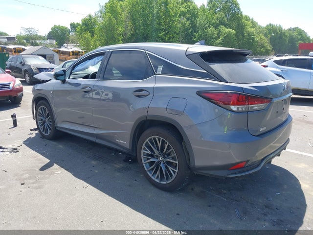 Продажа на аукционе авто 2021 Lexus Rx 450h F Sport Handling, vin: 2T2YGMDA6MC064981, номер лота: 44930896