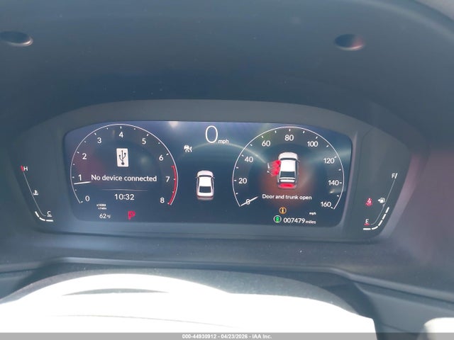 44930912 :رقم المزاد ، 1HGCY1F49SA052912 vin ، 2025 Honda Accord Se مزاد بيع