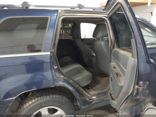 2005 Jeep Grand Cherokee Limited მანქანა იყიდება აუქციონზე, vin: 1J8HR58N05C567572, აუქციონის ნომერი: 44931001