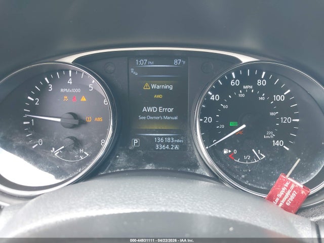 2016 Nissan Rogue Sl მანქანა იყიდება აუქციონზე, vin: 5N1AT2MV0GC867903, აუქციონის ნომერი: 44931111