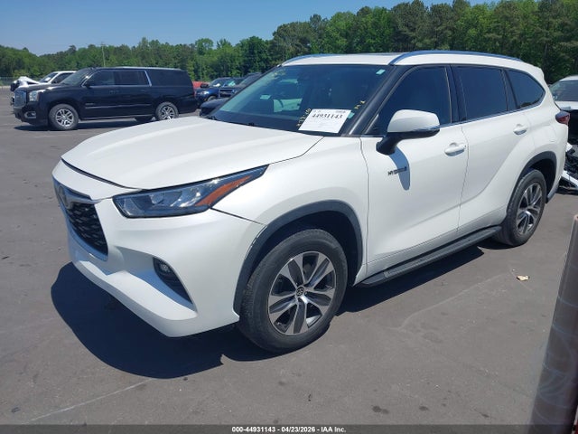 Продажа на аукционе авто 2020 Toyota Highlander Hybrid Xle, vin: 5TDGARAH5LS502265, номер лота: 44931143
