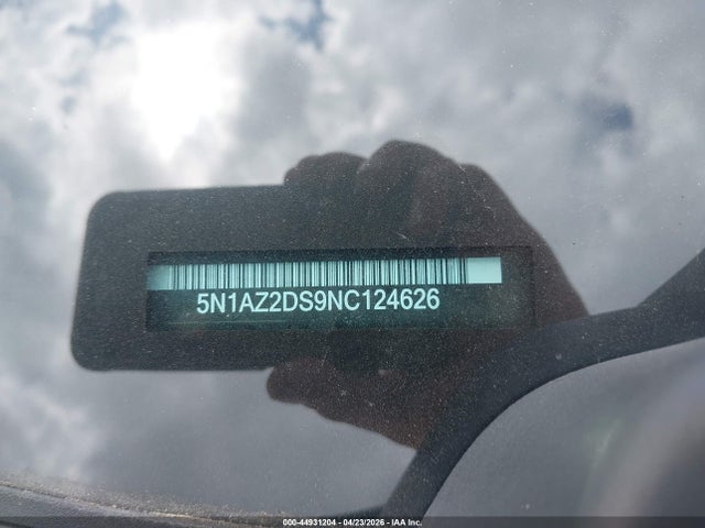 2022 Nissan Murano Platinum Intelligent Awd მანქანა იყიდება აუქციონზე, vin: 5N1AZ2DS9NC124626, აუქციონის ნომერი: 44931204