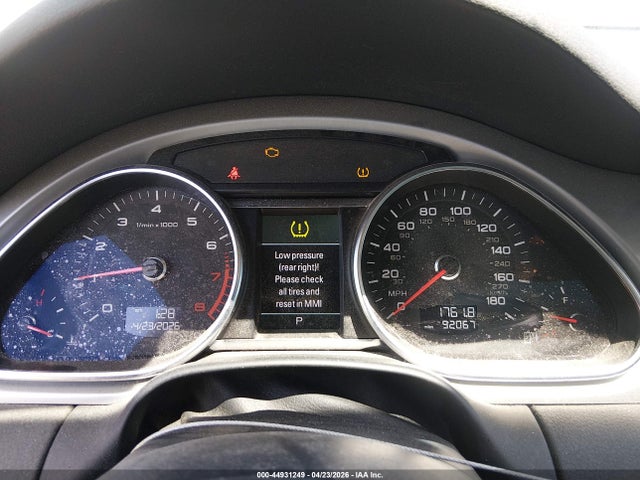 2012 Audi Q7 3.0t Premium მანქანა იყიდება აუქციონზე, vin: WA1LGAFE0CD010018, აუქციონის ნომერი: 44931249