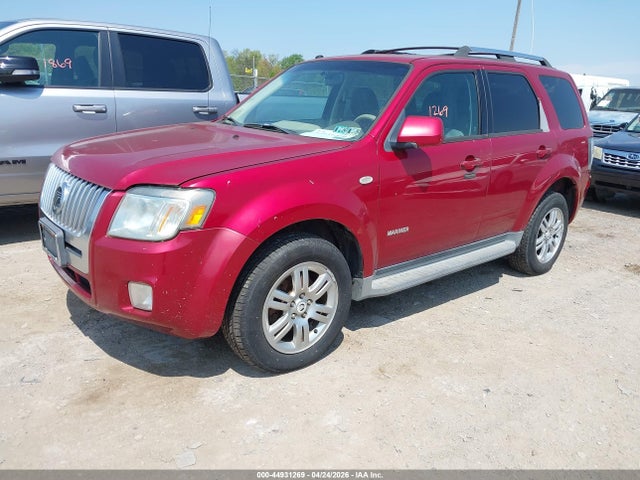 2008 Mercury Mariner Premier მანქანა იყიდება აუქციონზე, vin: 4M2CU97158KJ38261, აუქციონის ნომერი: 44931269