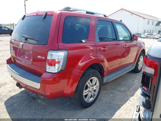 2008 Mercury Mariner Premier მანქანა იყიდება აუქციონზე, vin: 4M2CU97158KJ38261, აუქციონის ნომერი: 44931269