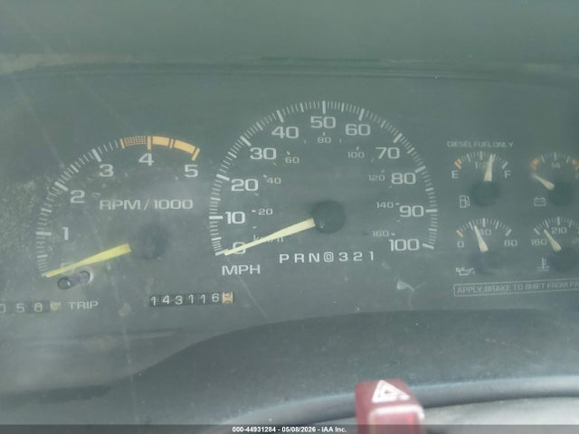 44931284 :رقم المزاد ، 1GTGC33F4WF014707 vin ، 1998 Gmc Sierra 3500 Hd Sl مزاد بيع