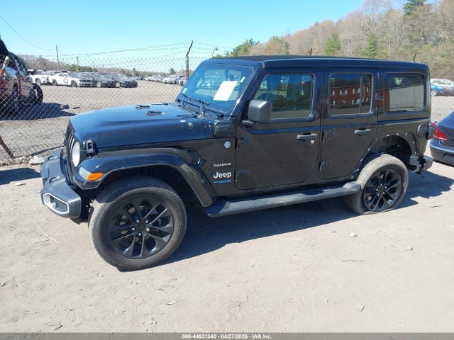 Aukcja sprzedaży 2021 Jeep Wrangler 4xe Unlimited Sahara 4x4, vin: 1C4JJXP66MW698850, numer aukcji: 44931340