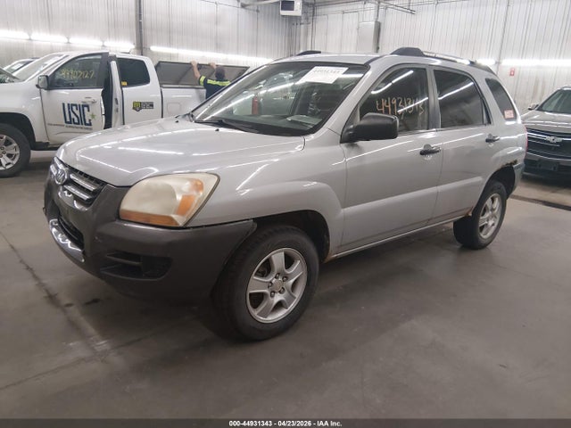 44931343 :رقم المزاد ، KNDJF724377413267 vin ، 2007 Kia Sportage Lx مزاد بيع