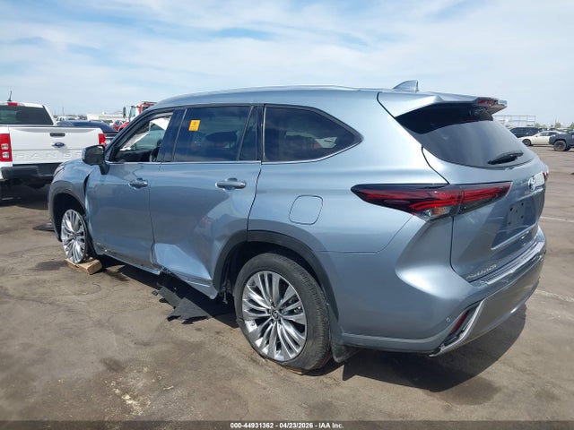 5TDEBRCH7RS143074 Toyota Highlander Hybrid Platinum