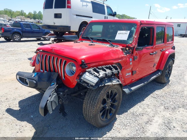 Aukcja sprzedaży 2023 Jeep Wrangler 4xe Sahara 4x4, vin: 1C4JJXP66PW516214, numer aukcji: 44931391