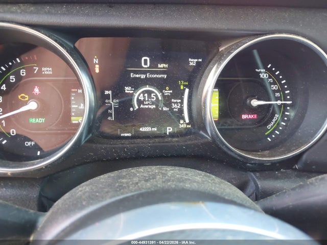Aukcja sprzedaży 2023 Jeep Wrangler 4xe Sahara 4x4, vin: 1C4JJXP66PW516214, numer aukcji: 44931391