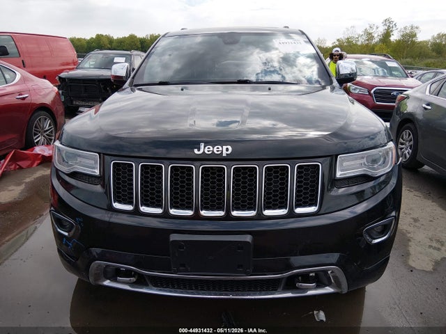 2016 Jeep Grand Cherokee Overland მანქანა იყიდება აუქციონზე, vin: 1C4RJFCG3GC474596, აუქციონის ნომერი: 44931432