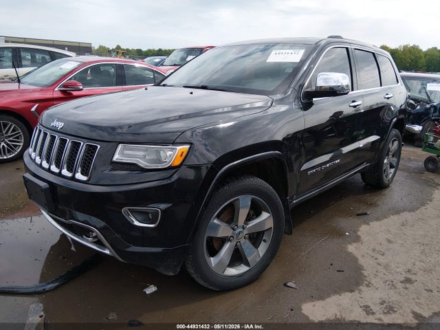 2016 Jeep Grand Cherokee Overland მანქანა იყიდება აუქციონზე, vin: 1C4RJFCG3GC474596, აუქციონის ნომერი: 44931432