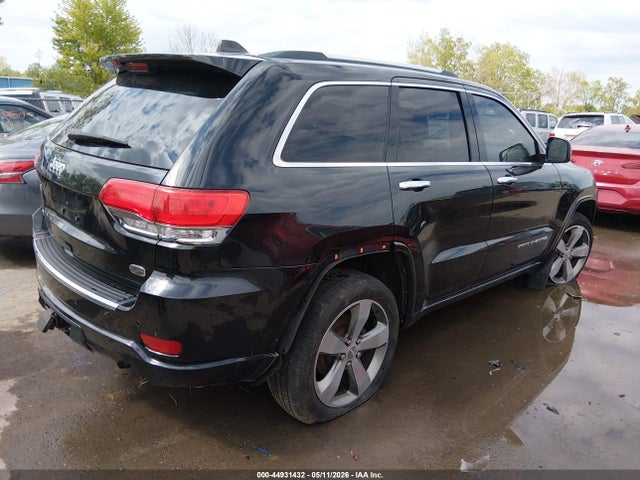 2016 Jeep Grand Cherokee Overland მანქანა იყიდება აუქციონზე, vin: 1C4RJFCG3GC474596, აუქციონის ნომერი: 44931432